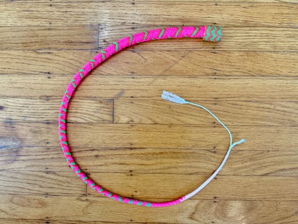 3ft Paracord Signal Whip with Dyneema point