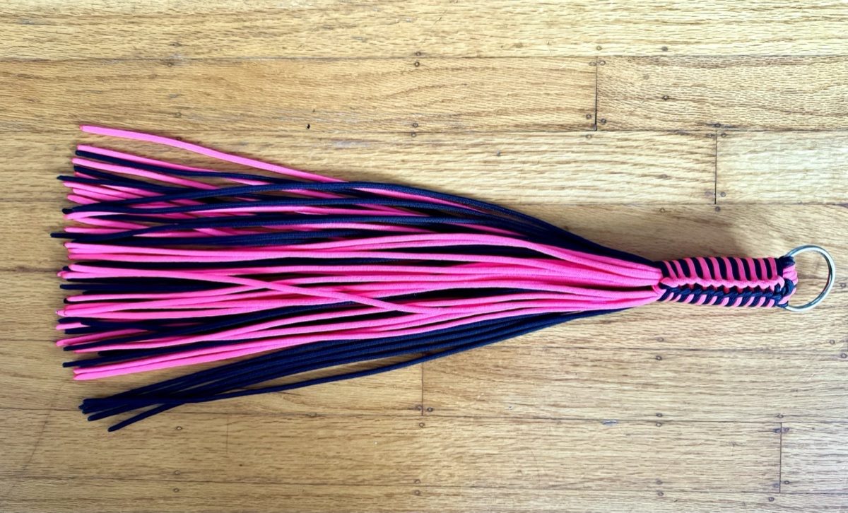 Melted Tip Paracord Flogger Long Falls